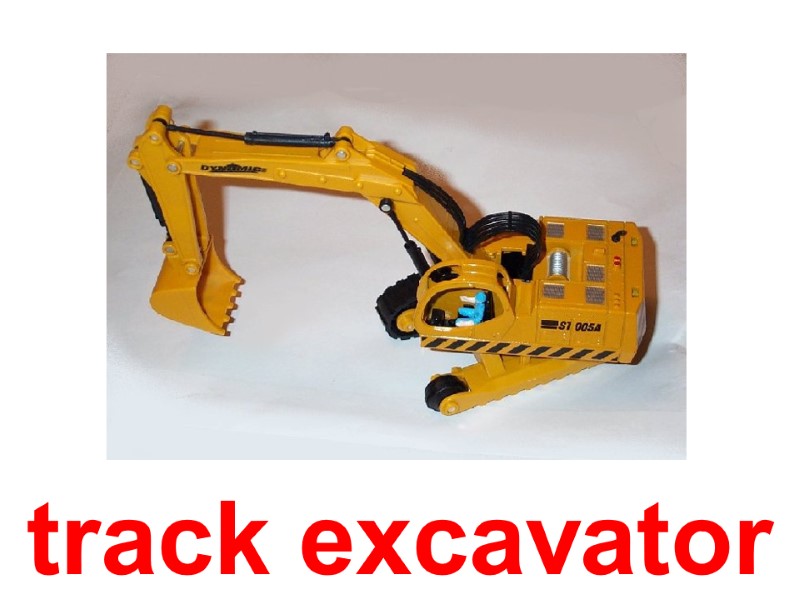 track excavator